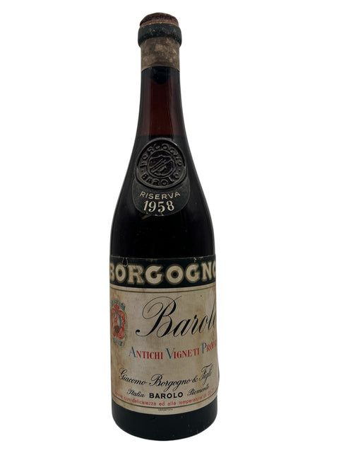 Barolo Antichi Vigneti Borggno 1958 Riserva