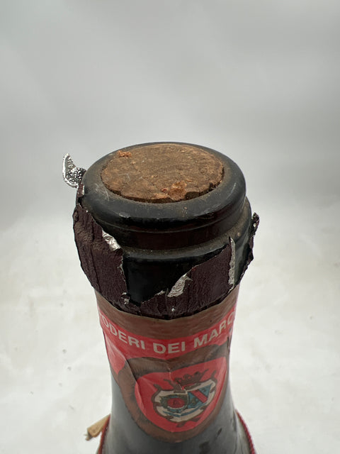 Barolo Marchesi di Barolo 1967 Kapselproblem