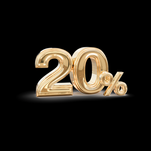 Sparen Sie 20%