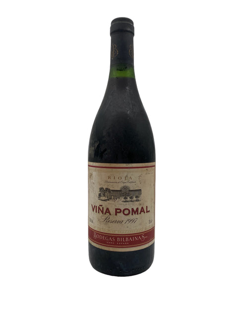 Schlechtes Label für Rioja Viña Pomal 1997