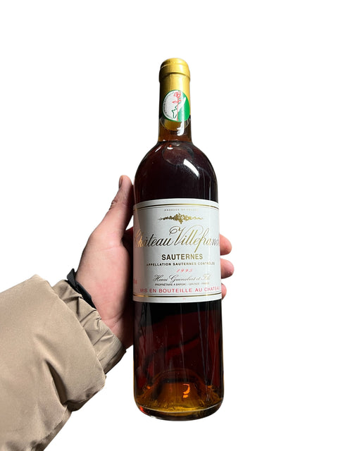 Sauternes Chateau Villefance 1995
