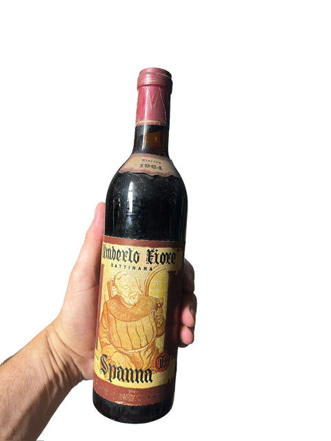 Umberto Fiore Gattinara 1964 schlechtes Label