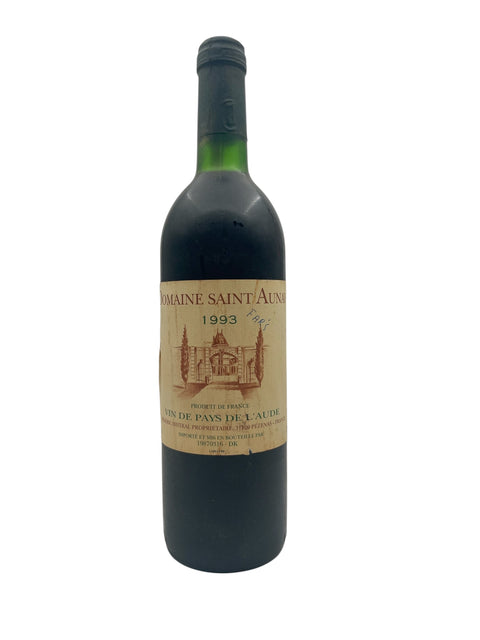 Domaine Saint Aunay Vin de zahlt de l'Aude 1993