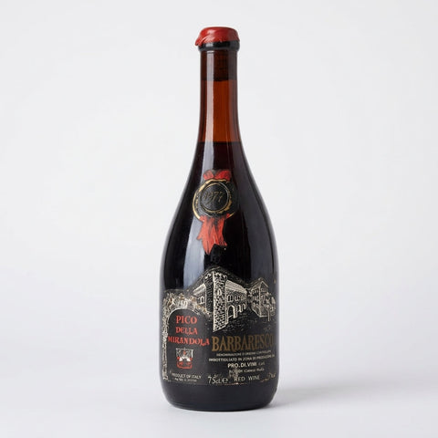 Barbaresco Pico della Mirandola 1977 – Flasche