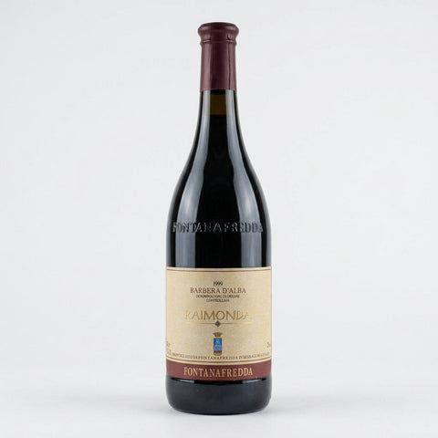 Raimonda Barbera d’Alba Fontanafredda 1999 – Flasche