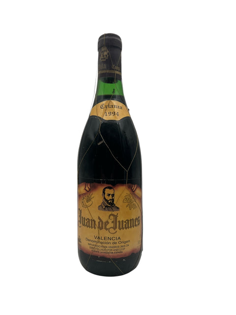 Flasche Rotwein Juan de Juanes Crianza 1994