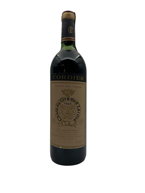 Flasche Rotwein Château Gruaud Larose 1983