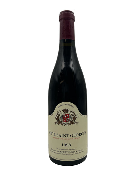 Flasche Nuits-Saint-Georges Domaine Lecheneaut 1998 Rotwein
