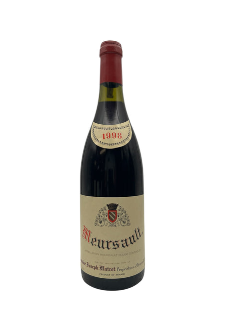 Flasche Meursault Domaine Joseph Matrot 1998 Rotwein
