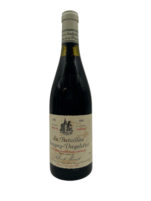 Flasche Rotwein La Bataillère Albert Morot 1993