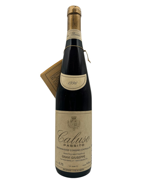 Flasche Caluso Passito Gnavi Giuseppe 1996 Dessertwein