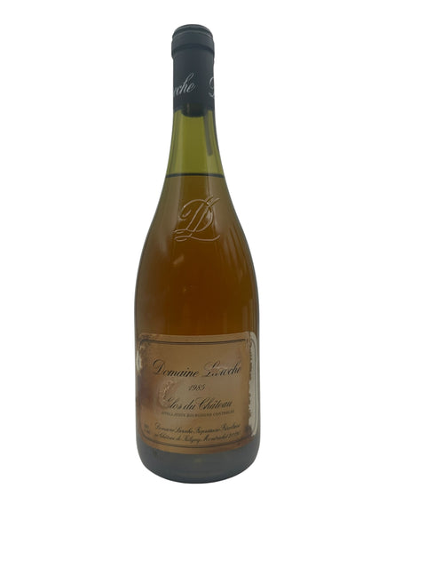 Flasche Clos du Château Domaine Laroche 1985 Weißwein