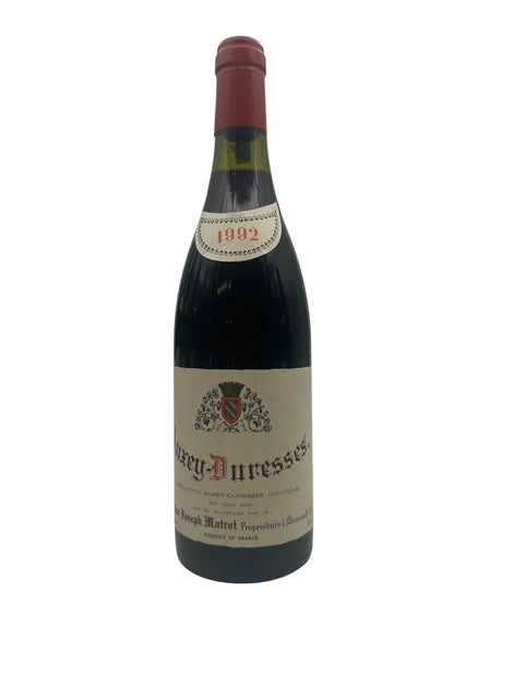 Flasche Auxey-Duresses Joseph Matrot 1992 Rotwein