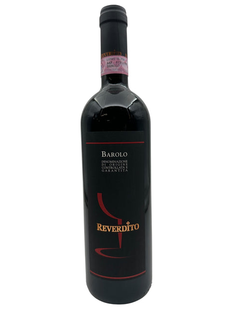 Flasche Rotwein Barolo Reverdito 2019