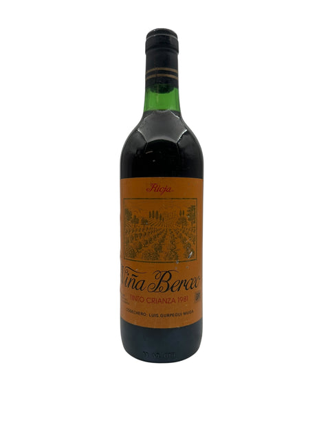 Viña Berceo 1981 Rotwein von Luis Gurpegui Muga