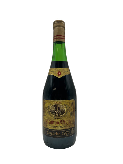 Flasche Rotwein Campo Viejo Bodegas Campo Viejo 1970