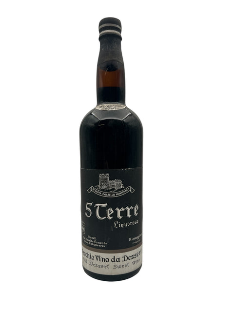 Flasche 5Terre Liquoroso Dessertwein aus dem Jahr 1964