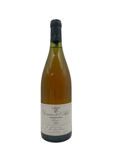 Flasche Chardonnay Domaine de l'Aigle 1992