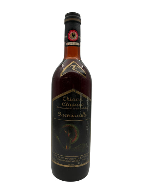 Flasche Chianti Classico Quercia Valle Jahrgang 1975