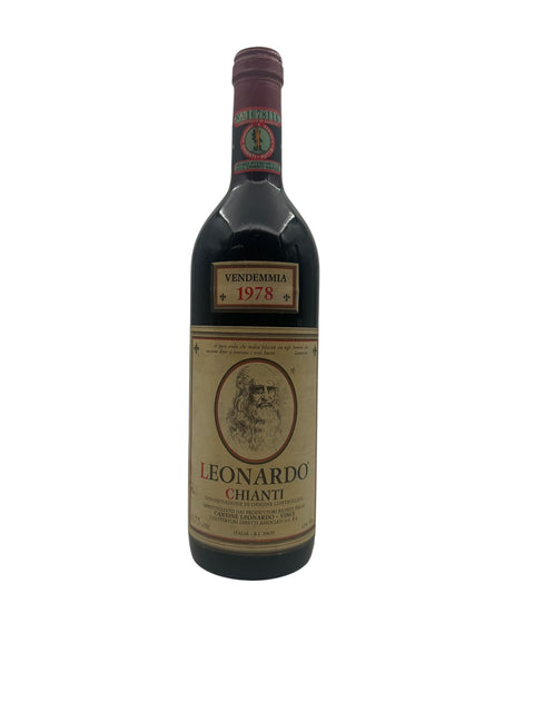 Flasche Chianti Leonardo aus dem Jahr 1978