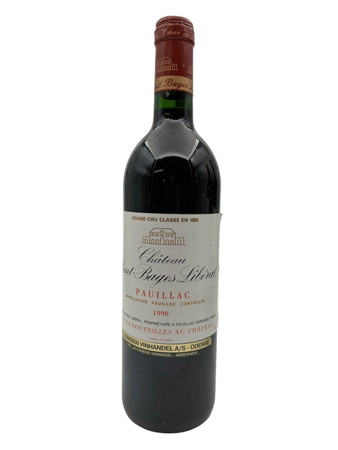 Weinflasche Château Haut-Bages Libéral 1990