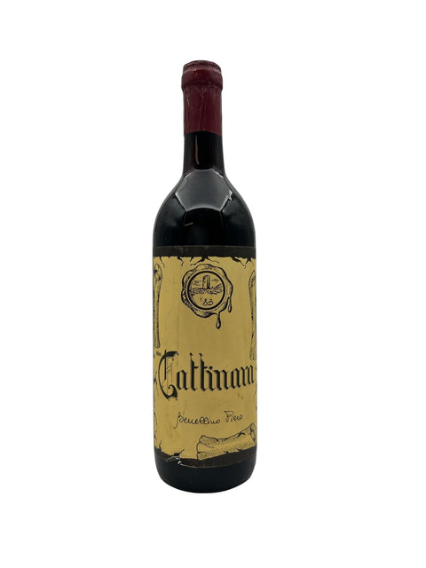 Eine Flasche Cattinara Pecorino Piero 1983 Rotwein
