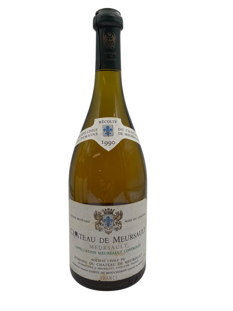 Flasche Meursault Château de Meursault 1990 Weißwein