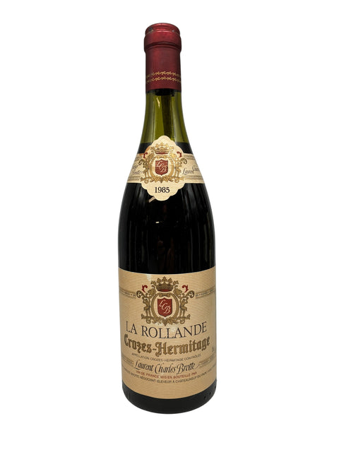 Flasche La Rollande 1985 Crozes-Hermitage Rotwein