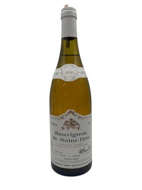 Flasche Sauvignon de Saint-Bris 1990 von William Fevre