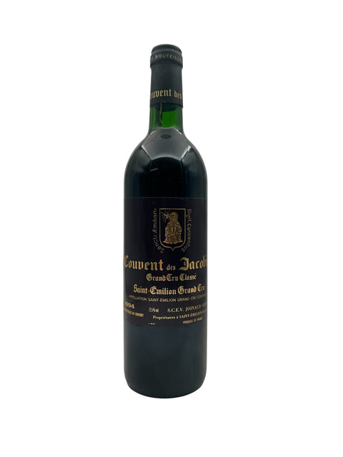 Flasche Couvent des Jacobins 1994 Saint-Émilion Grand Cru Rotwein