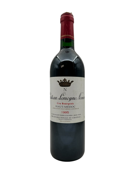 Flasche Rotwein Chateau Lemoyne Nexon 1995