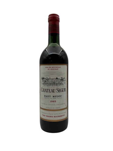 Château Ségur 1985 Flasche aus Haut Médoc
