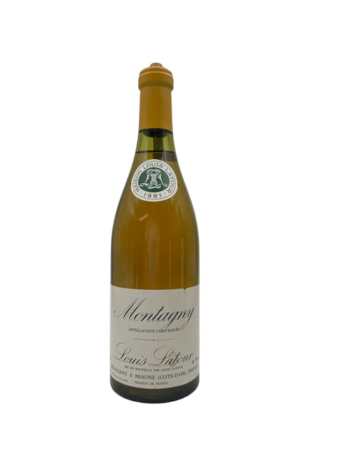 Flasche Montagny Louis Latour 1991 Weißwein