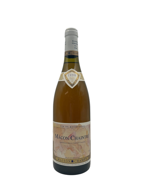Flasche Mâcon-Chaintré Maison Champy 1998 Weißwein