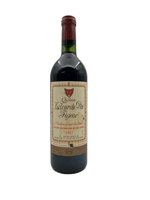Flasche Rotwein Château La Tour du Pin Figeac 1982