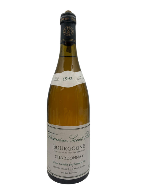 Bourgogne Domaine Saint Prix 1992 Flasche