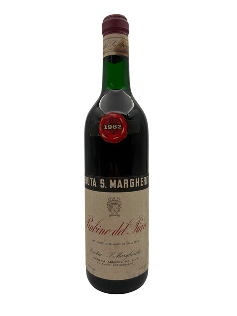 Flasche Rubino del Pò Cantine S Margherita Jahrgang 1962
