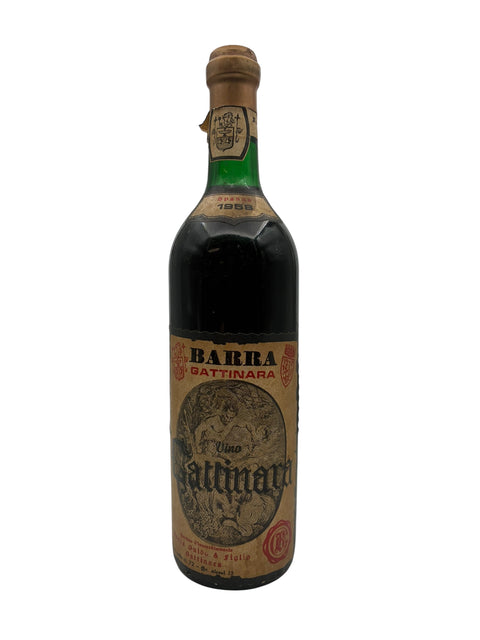 Flasche Gattinara Barra Jahrgang 1958
