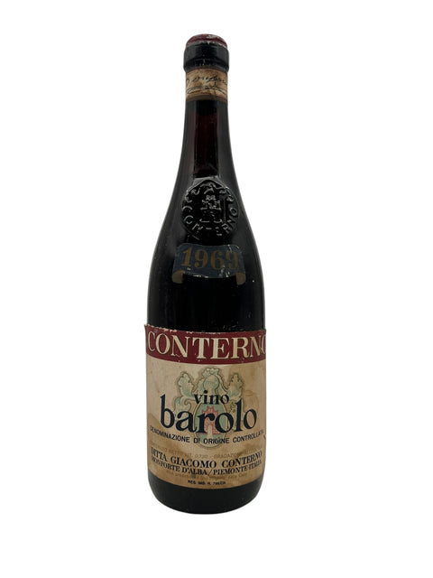Flasche Barolo Giacomo Conterno 1969