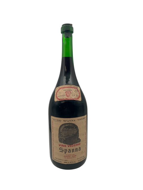 Flasche Rotwein Spanna Cantine Ciuti 1974