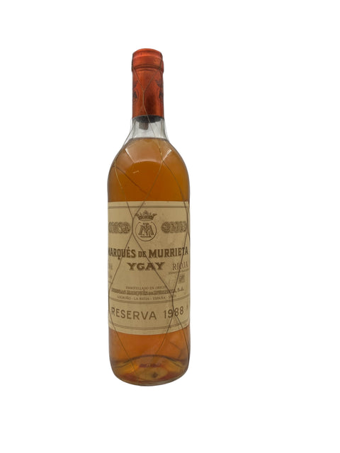 Flasche Rotwein YGAY Marqués de Murrieta 1988