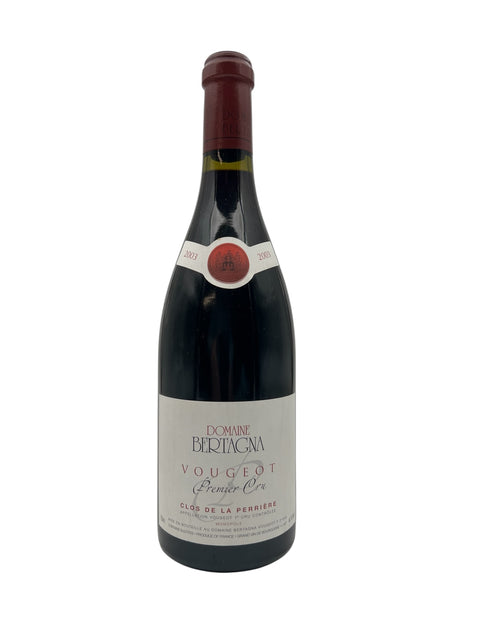 Flasche Rotwein Clos de la Perrière Domaine Bertagna 2003