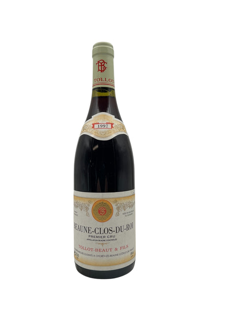 Flasche Rotwein Beaune Clos du Roi Tollot-Beaut 1997