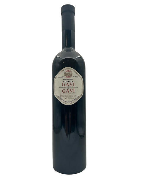 Flasche Gavi S Orsola 1992 Weißwein