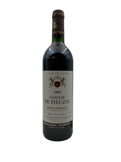 Rotwein Chateau de Fieuzal 1992 aus Pessac-Léognan