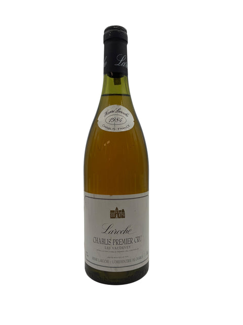 Chablis Henri Laroche 1984 Flasche