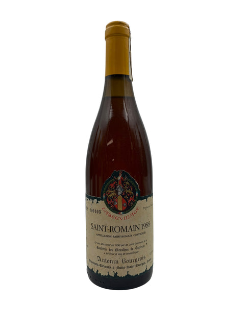 Flasche Saint Romain Jahrgang 1988 von Antonin Bourgeois