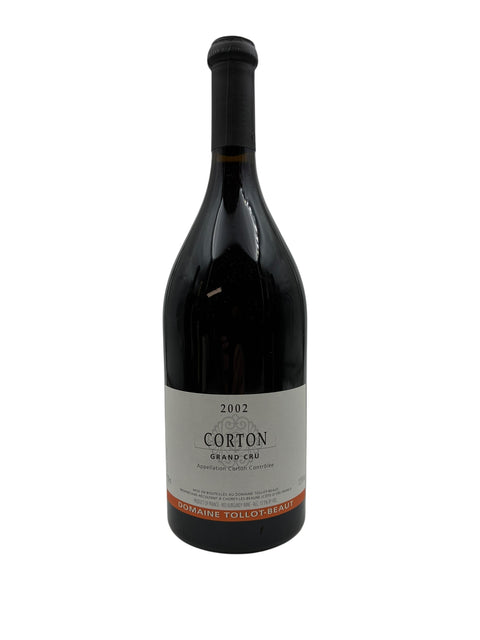 Flasche Rotwein Corton Domaine Tollot-Beaut 2002