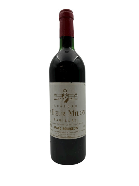 Flasche Rotwein Chateau La Fleur Milon 1993