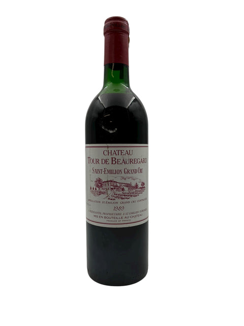 Flasche Chateau Tour de Beauregard 1989 Saint-Émilion Grand Cru